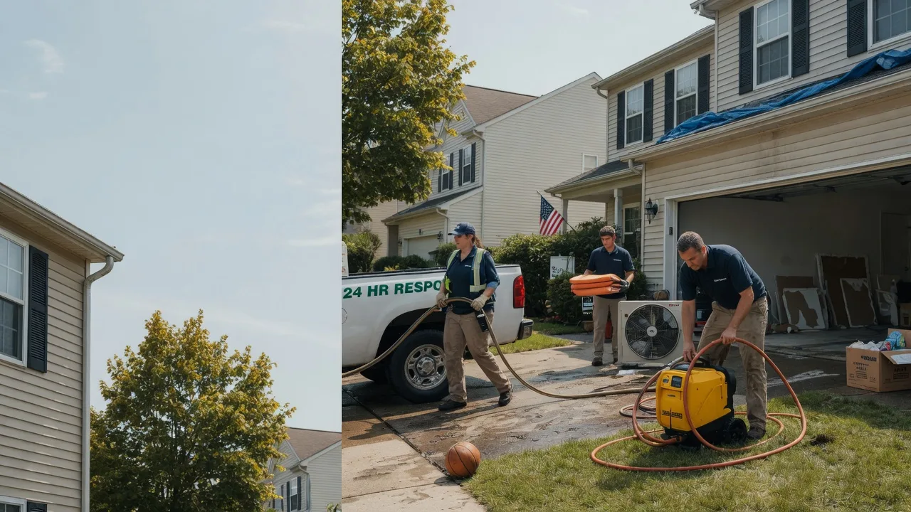Emergency Water Damage Restoration in Upper Darby, PA near me